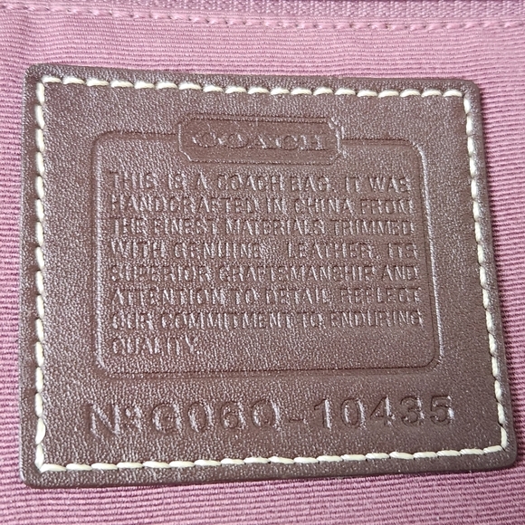 Coach Limited Edition Patchwork Crossbody Bag Mixed Leathers Authentic - Picture 7 of 16